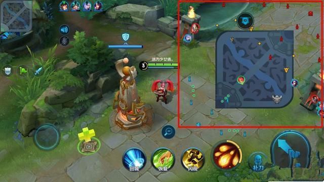 王者荣耀:更新过后小地图变得更小,这让玩家怎么才能够看清楚?