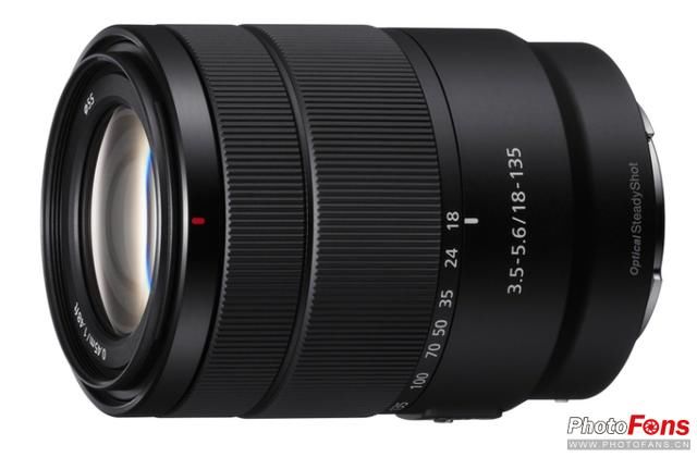 索尼发布18-135mm镜头及摩登银A6300