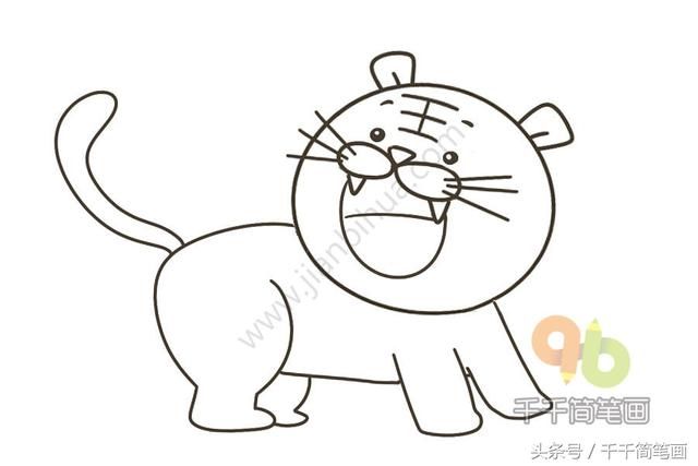 幼儿园动物简笔画教程,简单易学,你值得拥有!