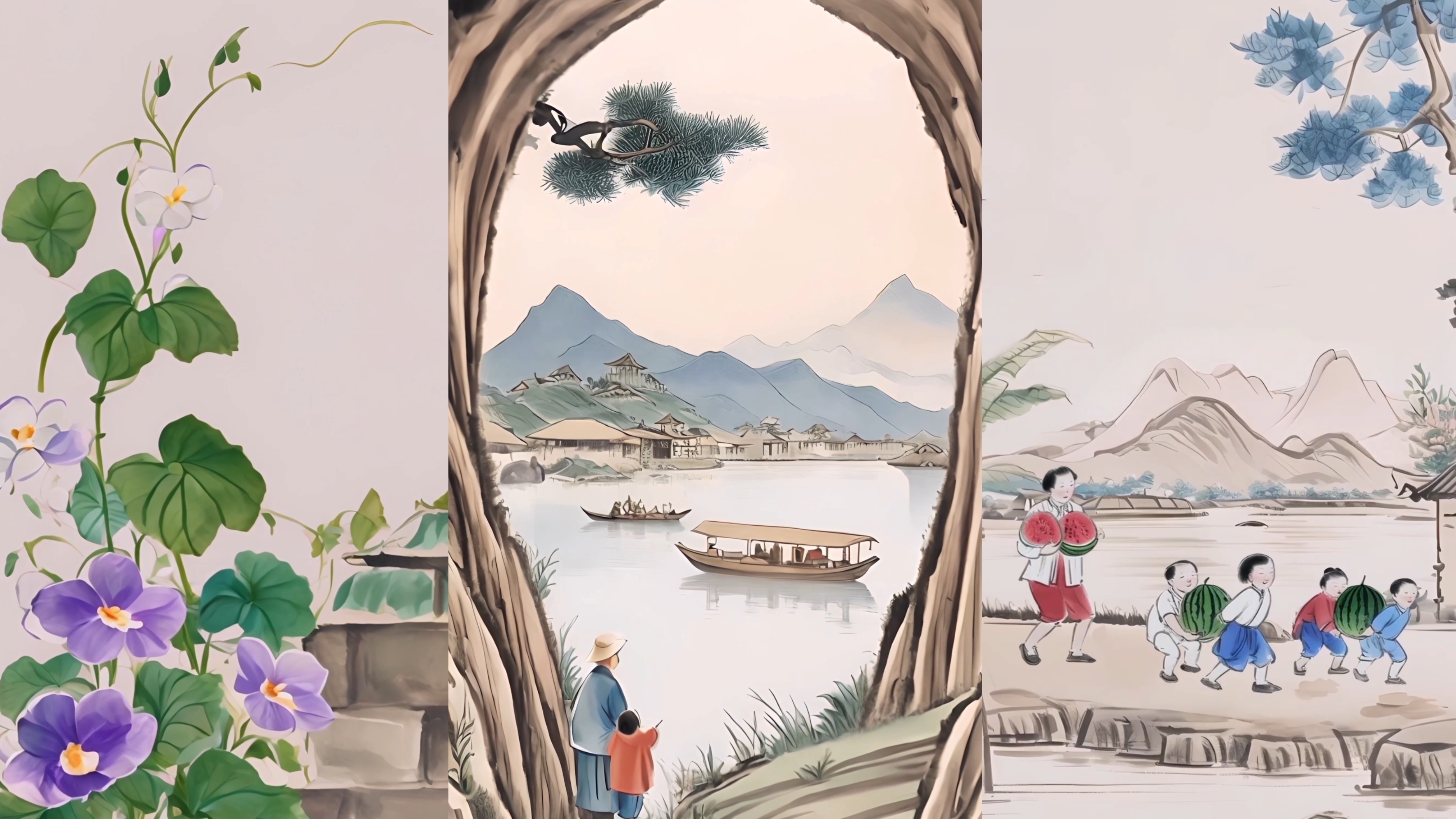 漫话「立夏」 | 当AI遇见经典 秒变国风动漫→ 漫话「立夏」 | 当AI遇见经典 秒变国风动漫→