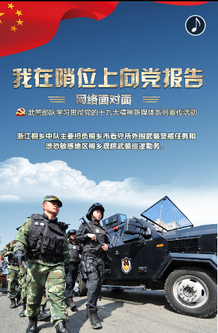 我在哨位上向党报告