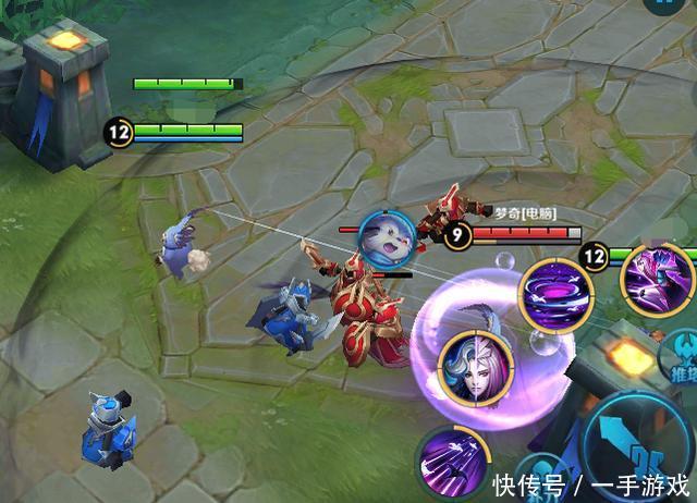 王者荣耀:元歌模仿英雄真有趣!梦奇太小?最后