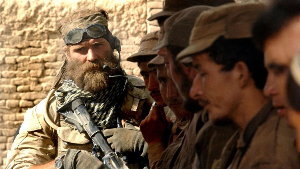 黑水公司雇佣兵在训练伊拉克士兵