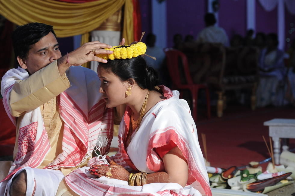实拍印度各地婚俗