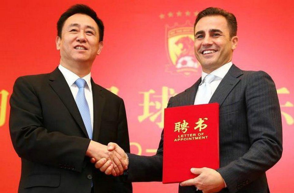 卡纳瓦罗恒大年薪1200万欧!比权健年薪高1倍