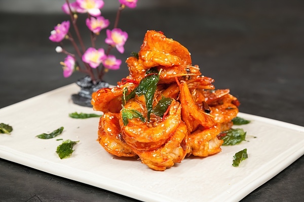 酸甜脆爽的酥皮虾,做的不好吃可能是少了这一步!