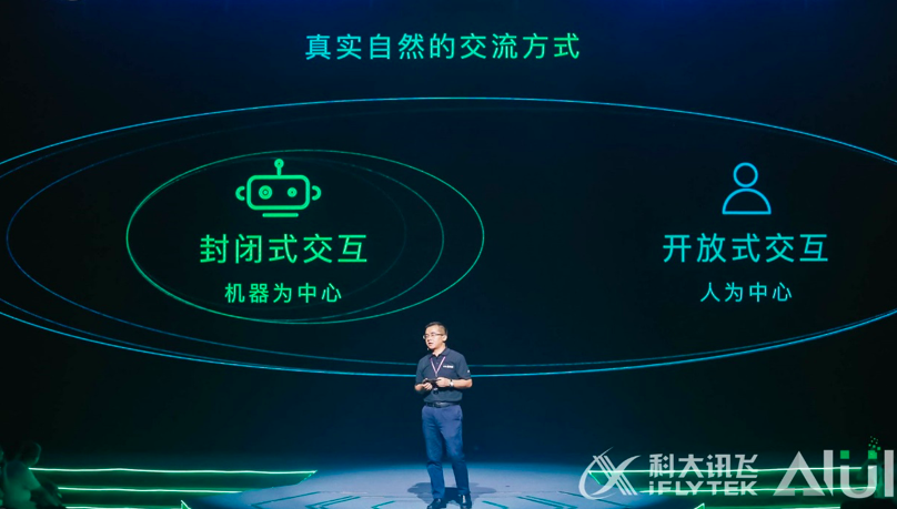 科大讯飞推AIUI3.0 胡郁穿旧西装上台纪念开放