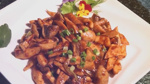 《快乐生活一点通》20180528浓郁鲜香的炒蘑菇