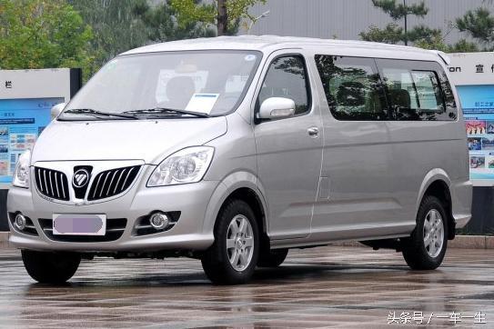 福田蒙派克E参配解析 国产多功能MPV车身尺寸图