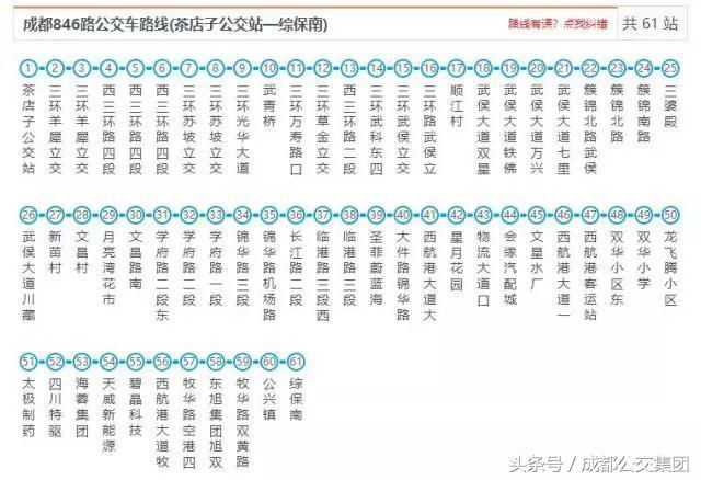 来,看一看成都公交那些特色线路