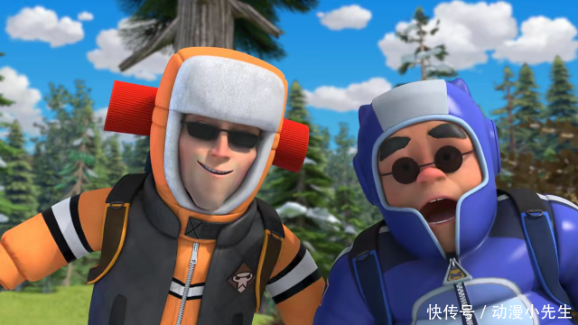 熊出没:这四位角色名字后面加一个字,前三个我