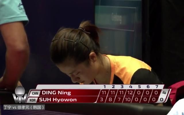 丁宁刘诗雯大比分战胜徐孝元和顾玉婷,奥运冠