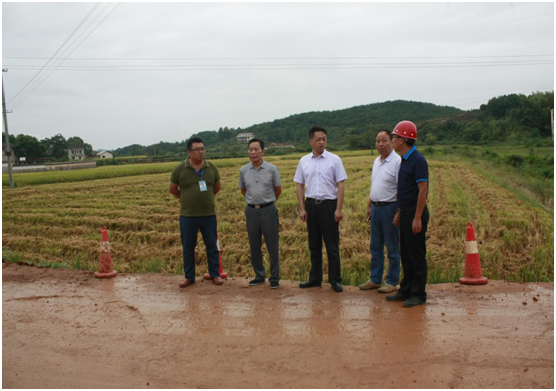 湘乡：四大举措强势推进韶水干线公路建设