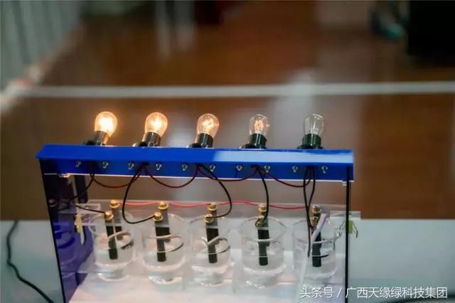 液体导电性!现场演示天绿元素特性!一分钟给细