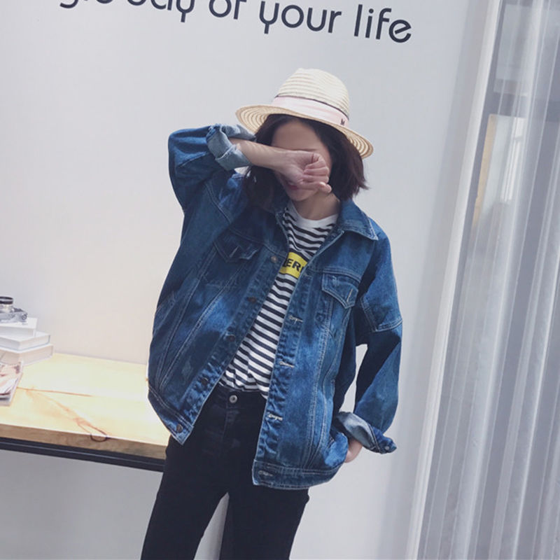 据说老爹鞋又要来一波儿?搭配牛仔外套+小脚