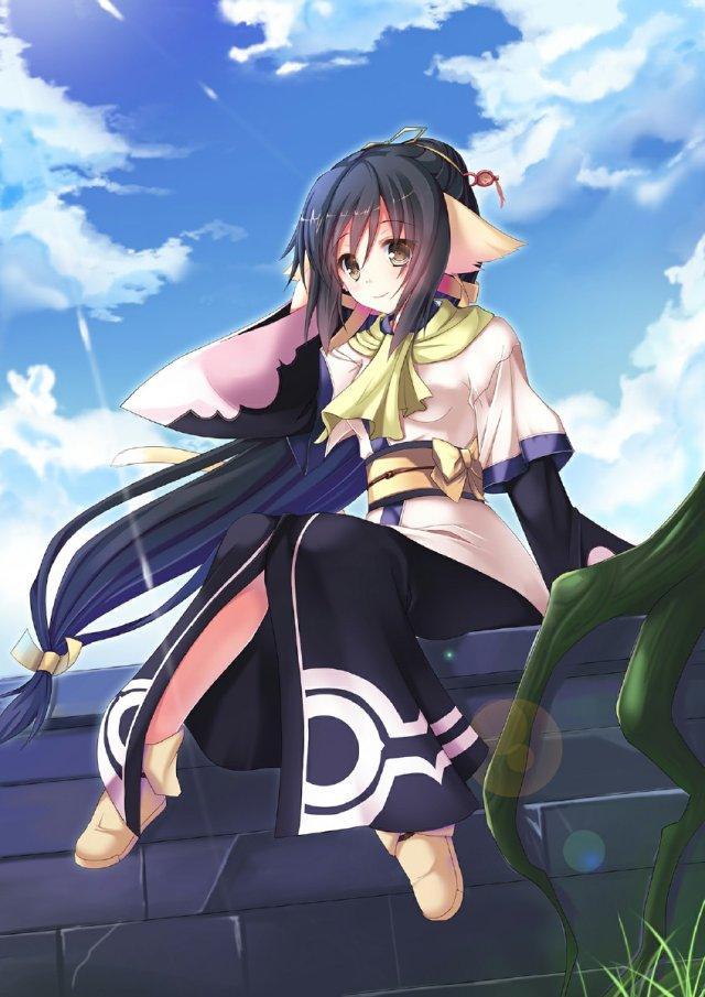 二次元美女评测:外刚内柔的半神皇女--柚叶久远