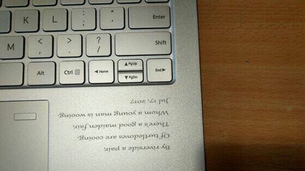 电子产品刻字好比纹身，你会来一次这样的选择吗?