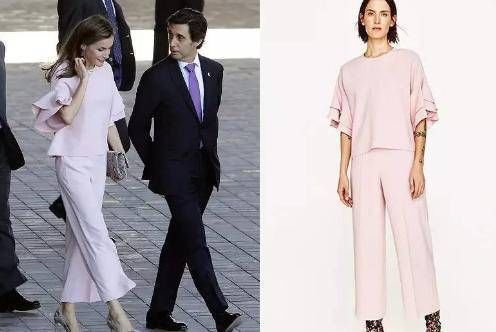 很real,艳压凯特王妃的西班牙王后,穿着300块衣