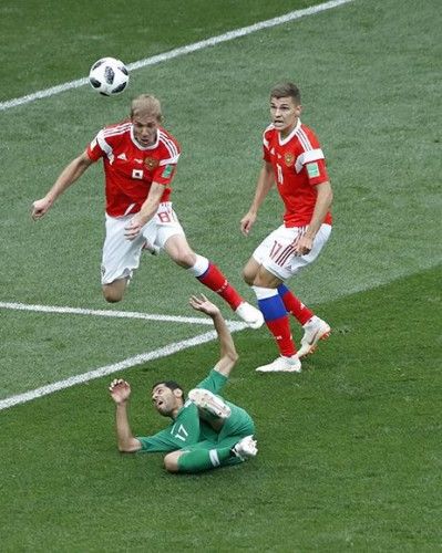2018世界杯俄罗斯5-0沙特阿拉伯比赛回放 俄罗