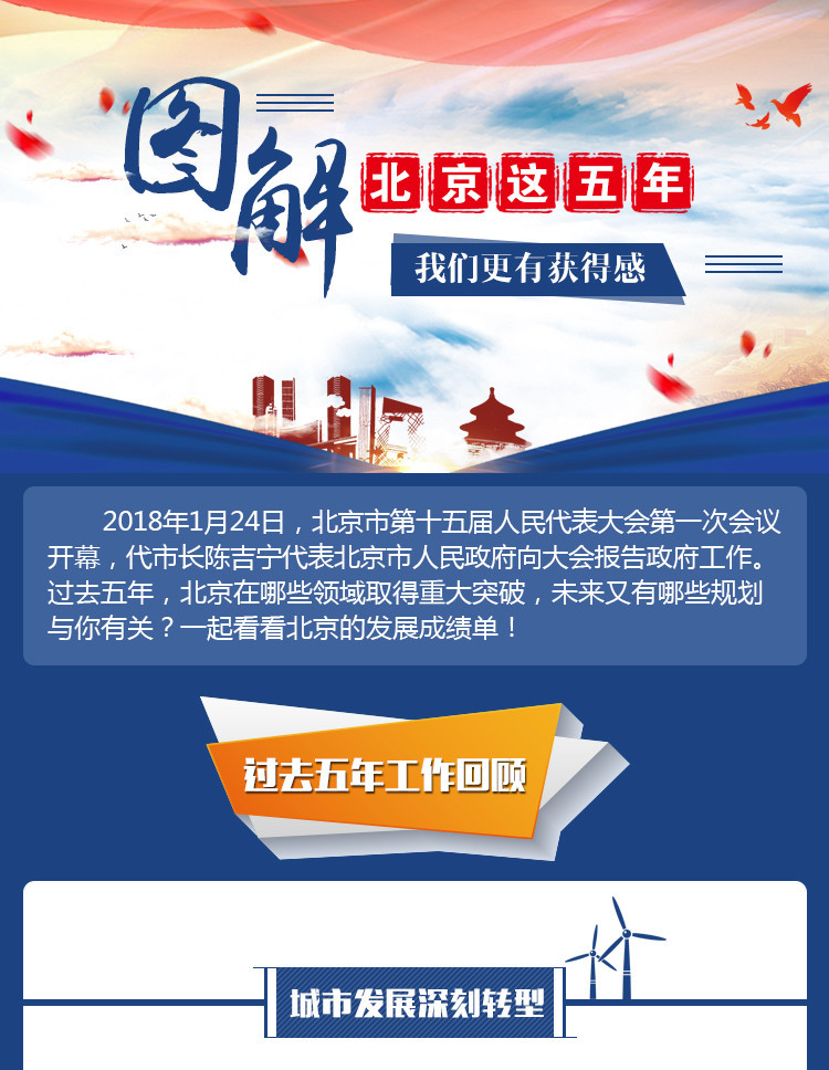 图解北京这五年 我们更有获得感 图解北京这五年 我们更有获得感