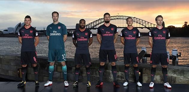 彪马合约到期临近,阿森纳的下任球衣赞助金主