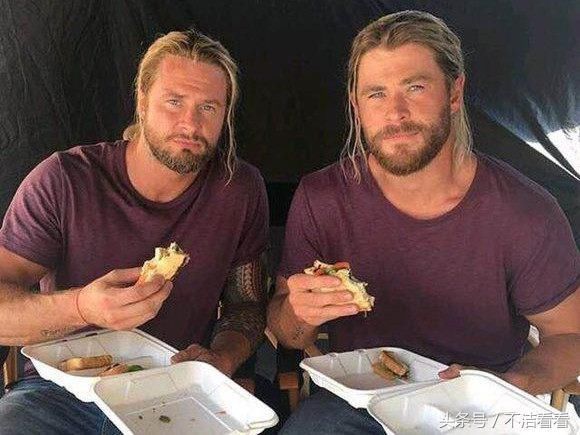 《复仇者联盟》替身演员照片,雷神最像本人,星