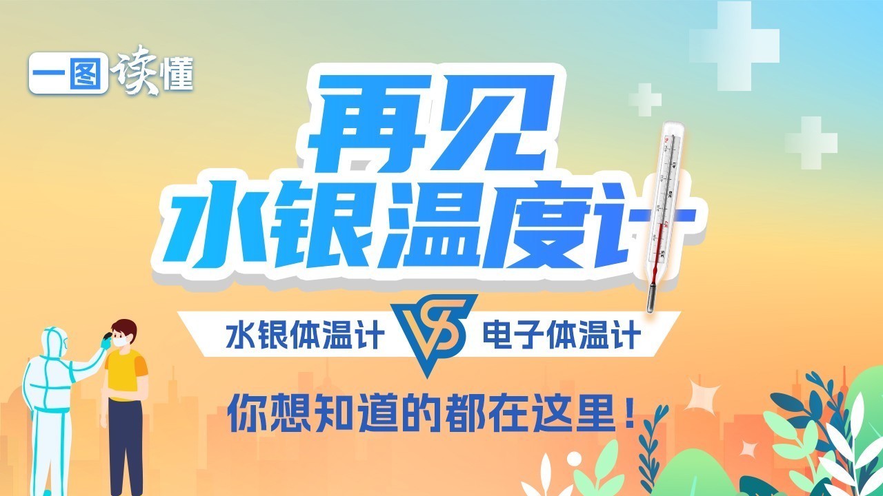 一图读懂|易碎易挥发、小心汞中毒!水银体温计再见!它们来接班→_北京时间