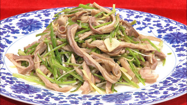 《养生厨房》芫爆肚丝