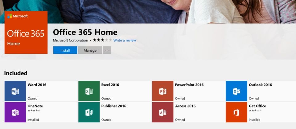 微软Windows 10商店开放Office 365桌面版应用