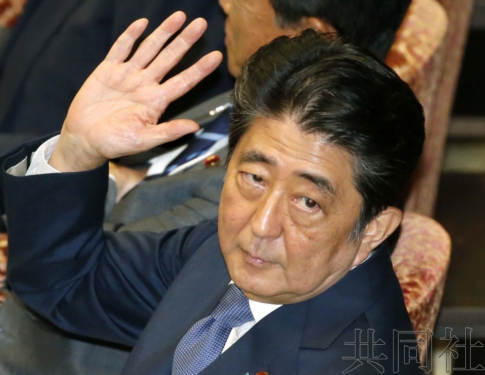 日本首相安倍晋三(资料图 来源:共同社)