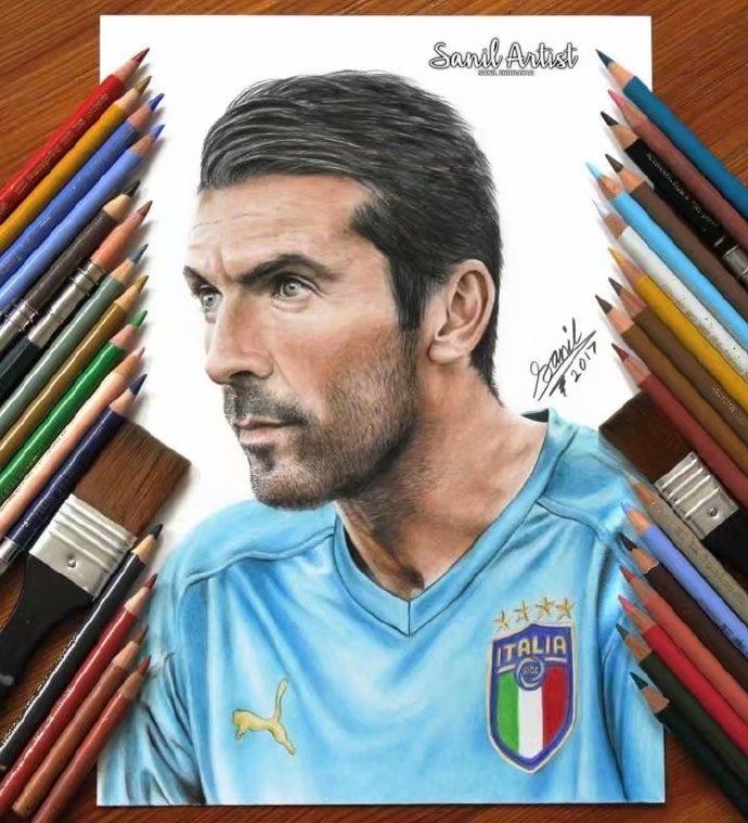 球星漫画--德赫亚、迪巴拉、布冯、阿扎尔、小