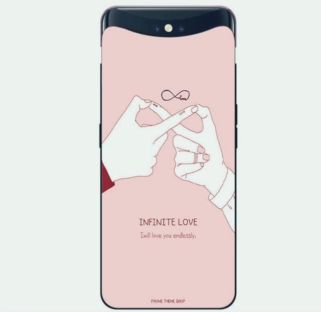 OPPO Find X的手机贴纸美出新高度,创意十足