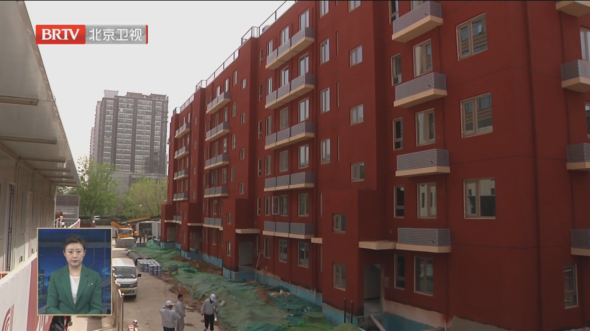 劲松一区114号楼拆除重建项目主体工程完工