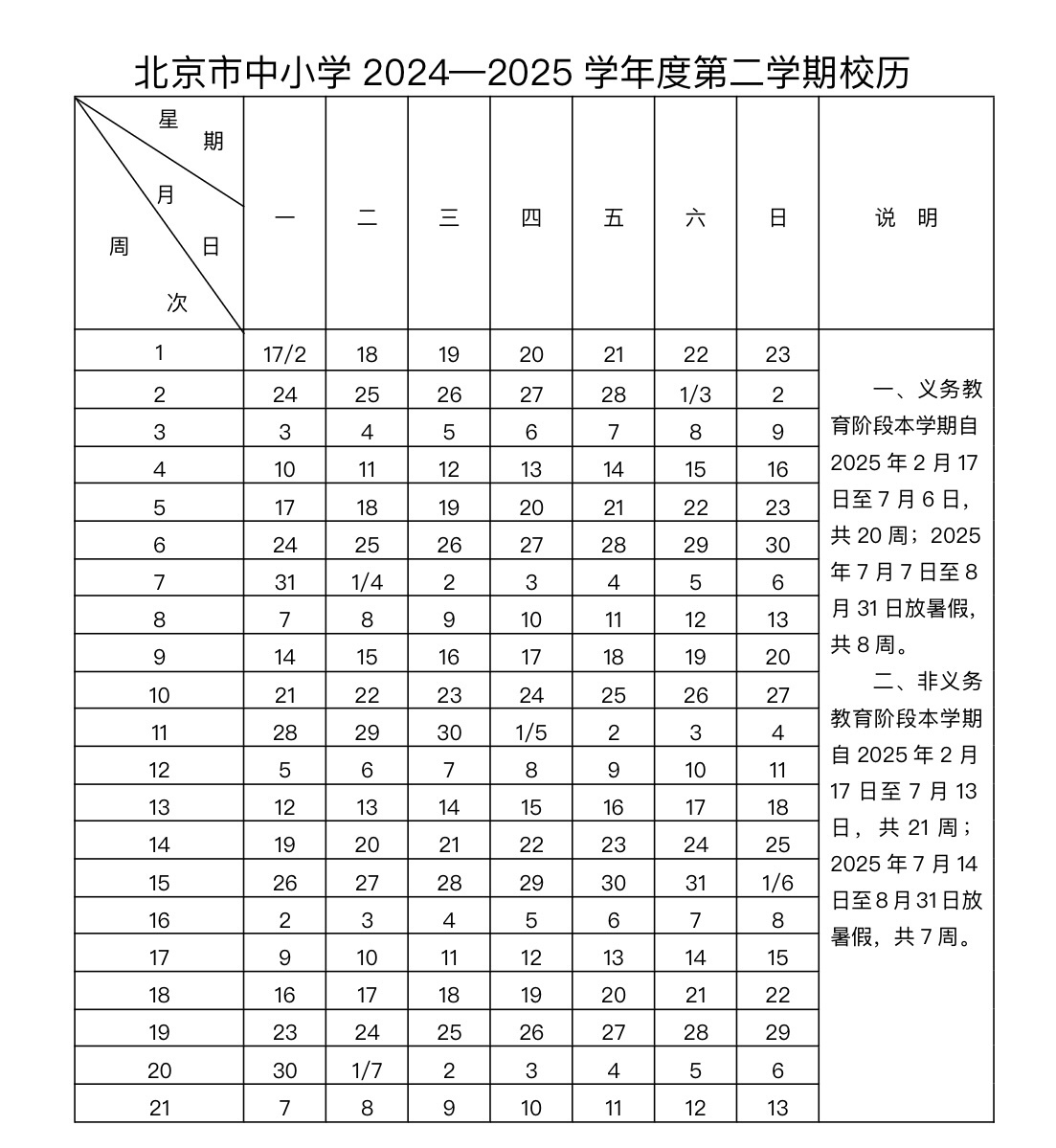 最新发布:2024—2025学年度北京各级各类学校校历来啦! 最新发布:2024—2025学年度北京各级各类学校校历来啦!