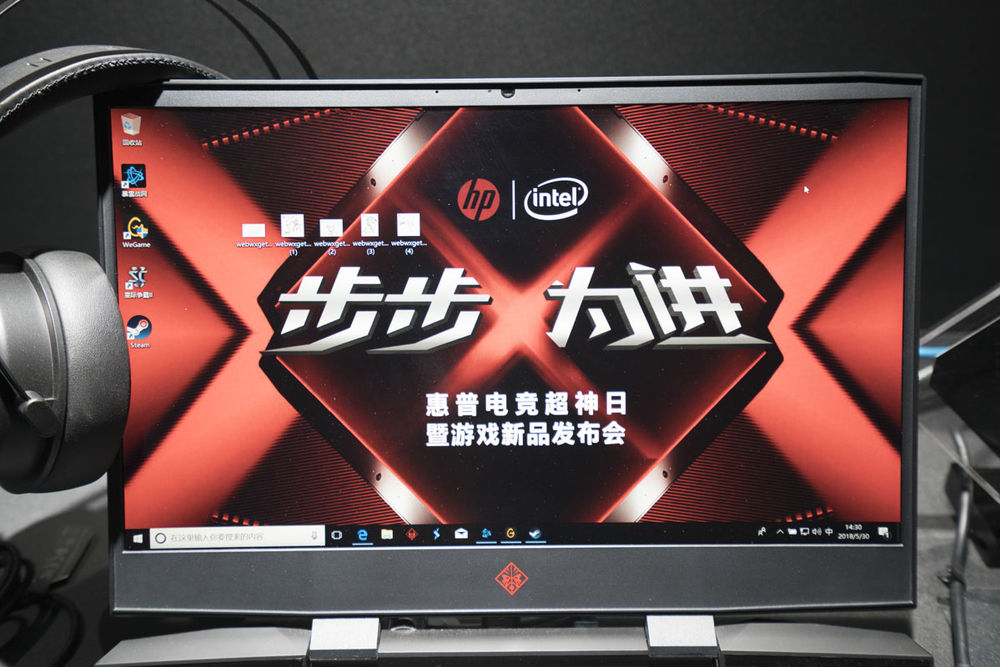 微边框游戏本 惠普暗影精灵4代真机图赏