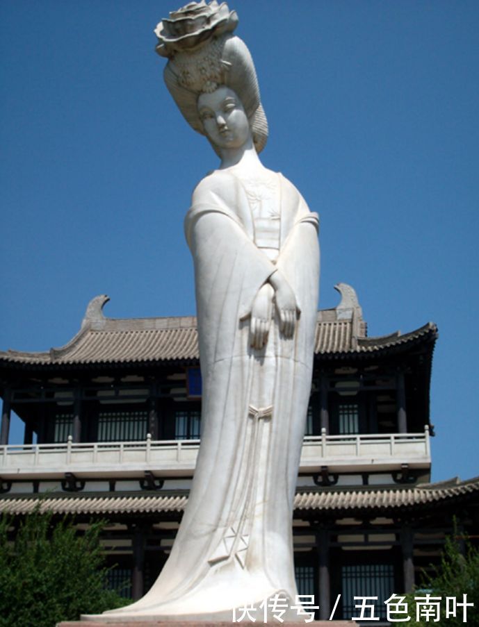 直击:唐朝杨贵妃真实画像,历史上真实的杨贵妃