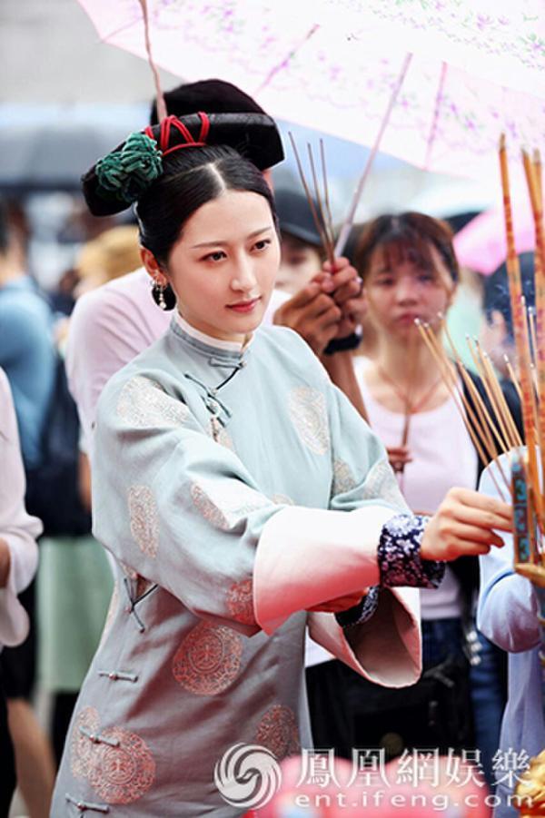 《延禧攻略》热拍 杨净如化身古典清宫美女