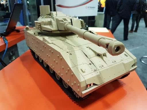 美军新轻坦又一款竞标方案曝光 配模块化炮塔