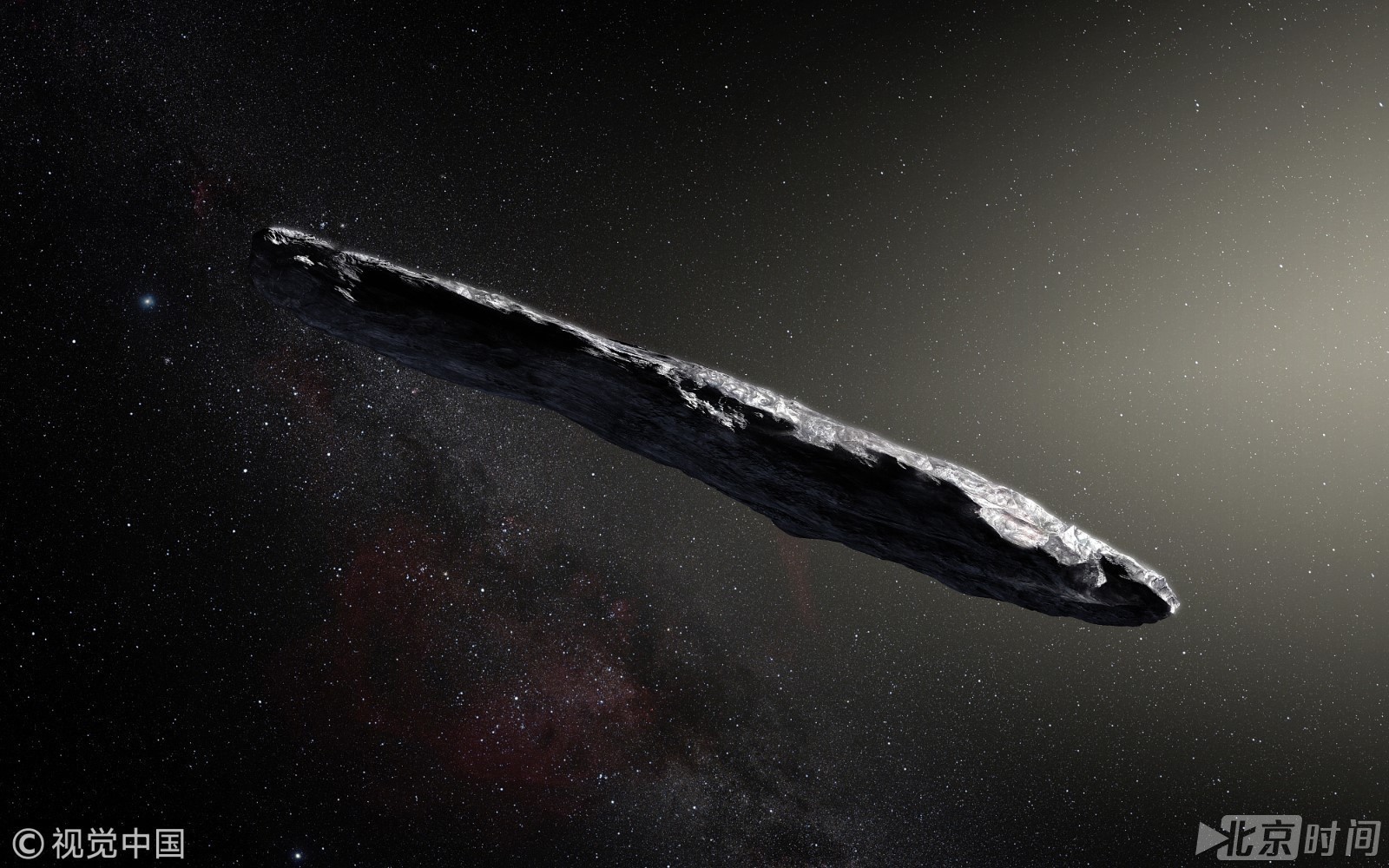 太阳系迎来首个“星际访客” 小行星造型独特似雪茄