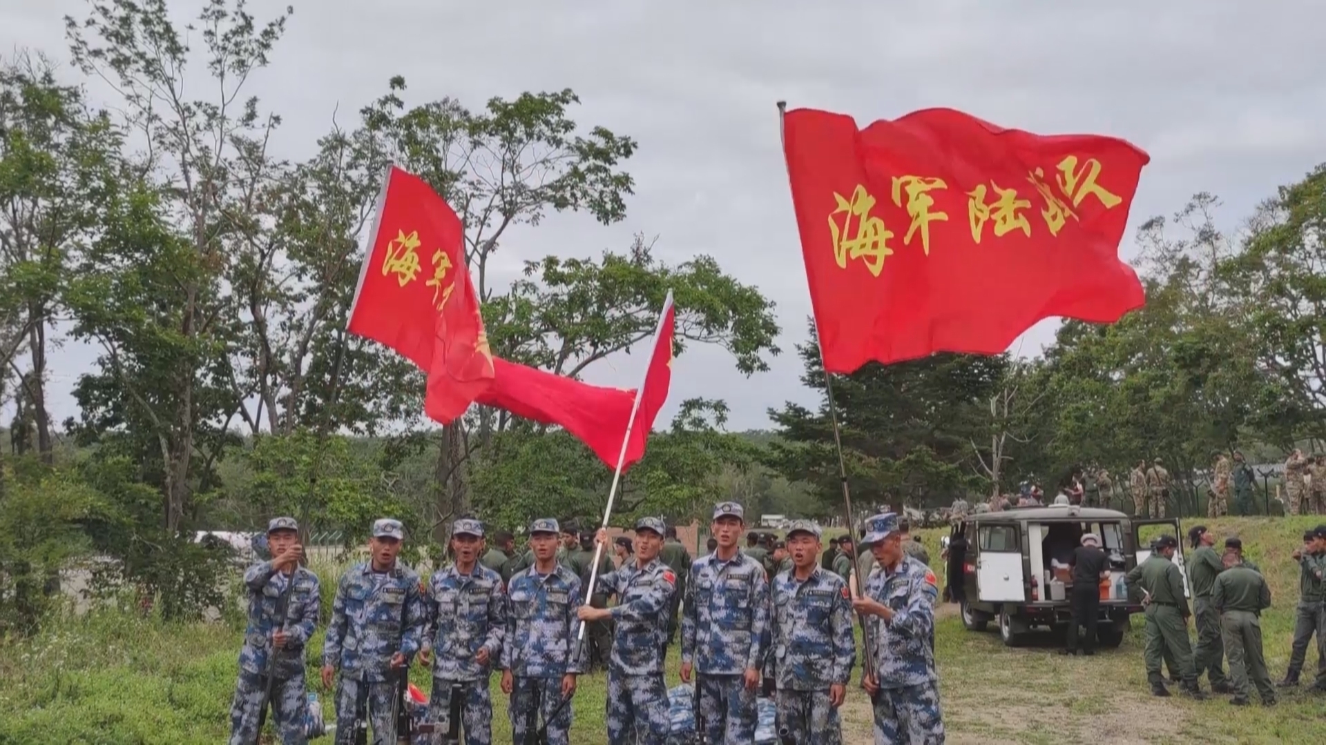 【国际军事比赛—2021】“海上登陆”障碍赛 中国陆战二班第三名! 【国际军事比赛—2021】“海上登陆”障碍赛 中国陆战二班第三名!