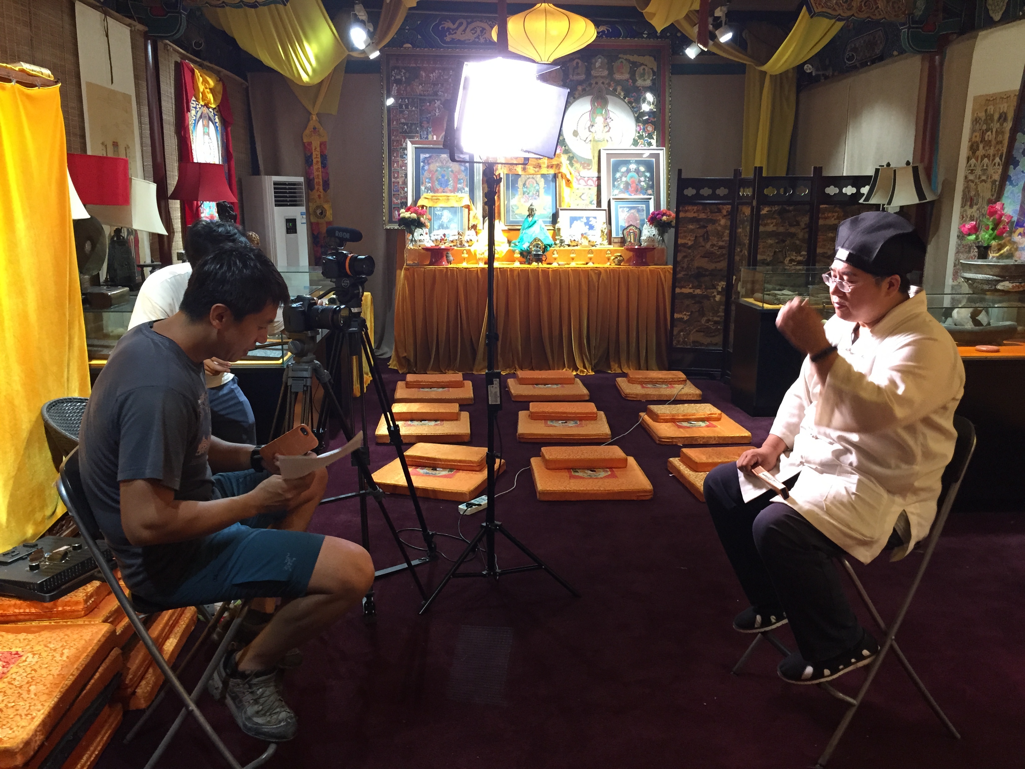 人文纪录片《拾说什刹海》第二季幕后照片