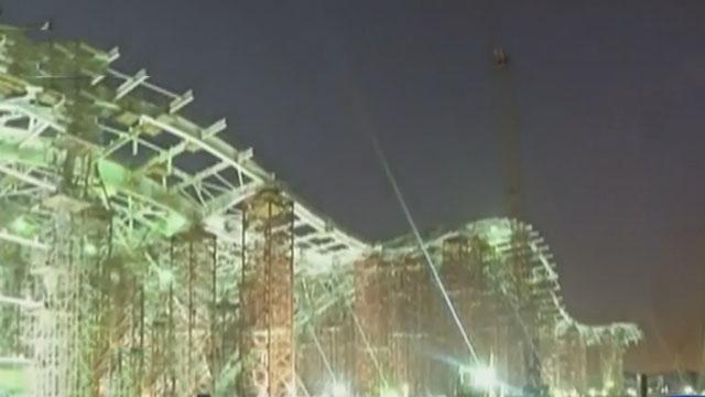 攻坚克难建中东阿布扎比最大机场 攻坚克难建中东阿布扎比最大机场