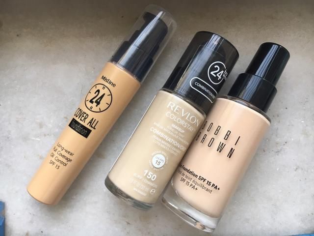 平价VS大牌粉底液对比,露华浓和芭比布朗哪款