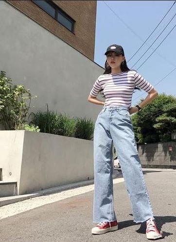 夏天穿什么样的牛仔裤显瘦 梨型身材妹子就选