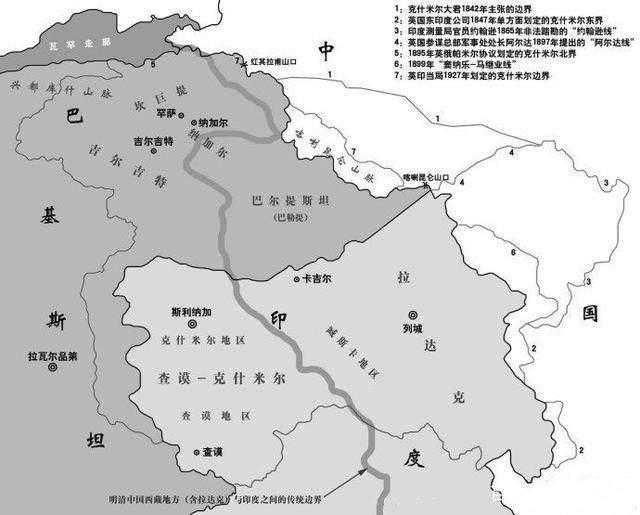 中国和印度争议的30000平方公里土地,到底谁