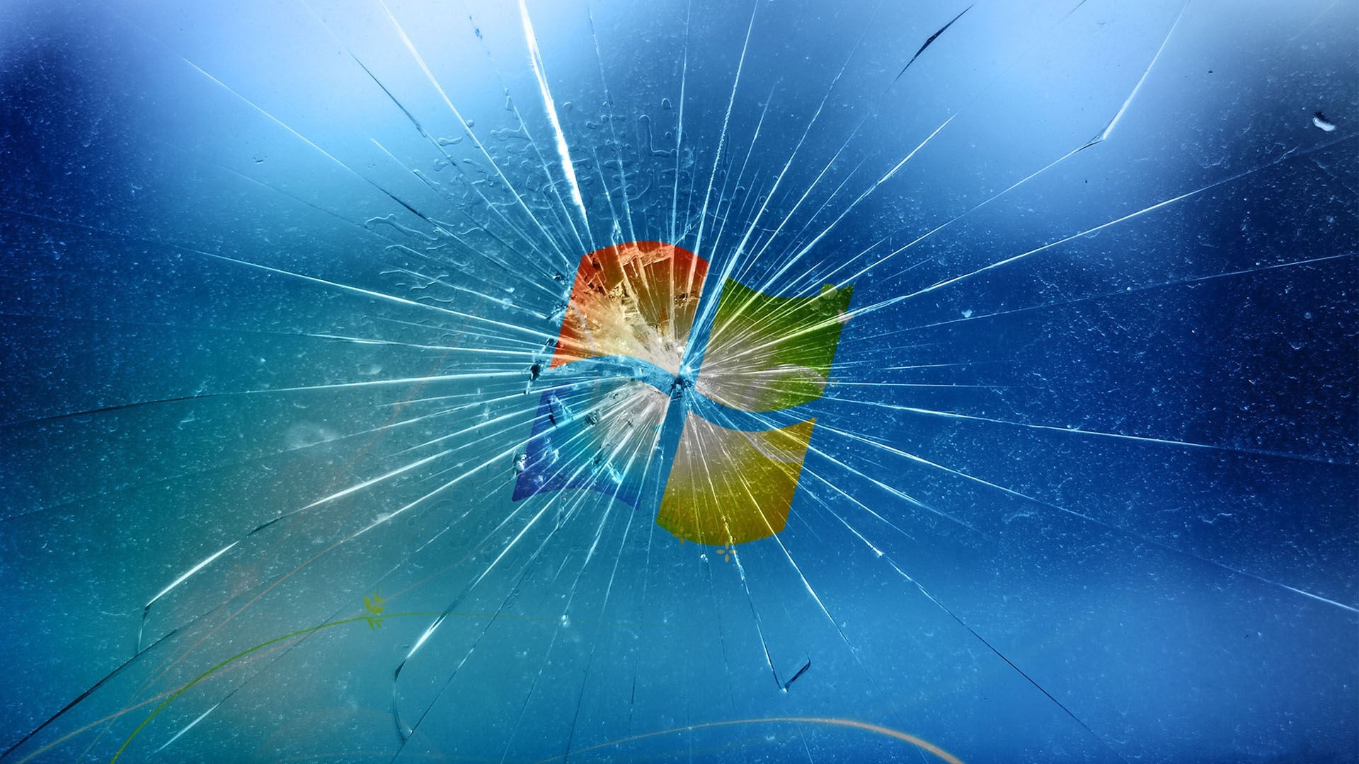 酷酷的碎屏桌面壁纸,超级有个性!