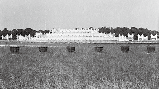 举行祭天大典的圜丘坛 举行祭天大典的圜丘坛