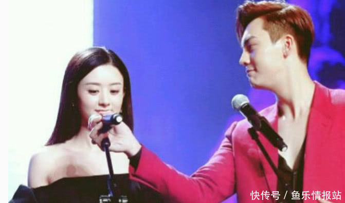 赵丽颖和陈伟霆的合拍照,图2暴露本性,图4赵丽