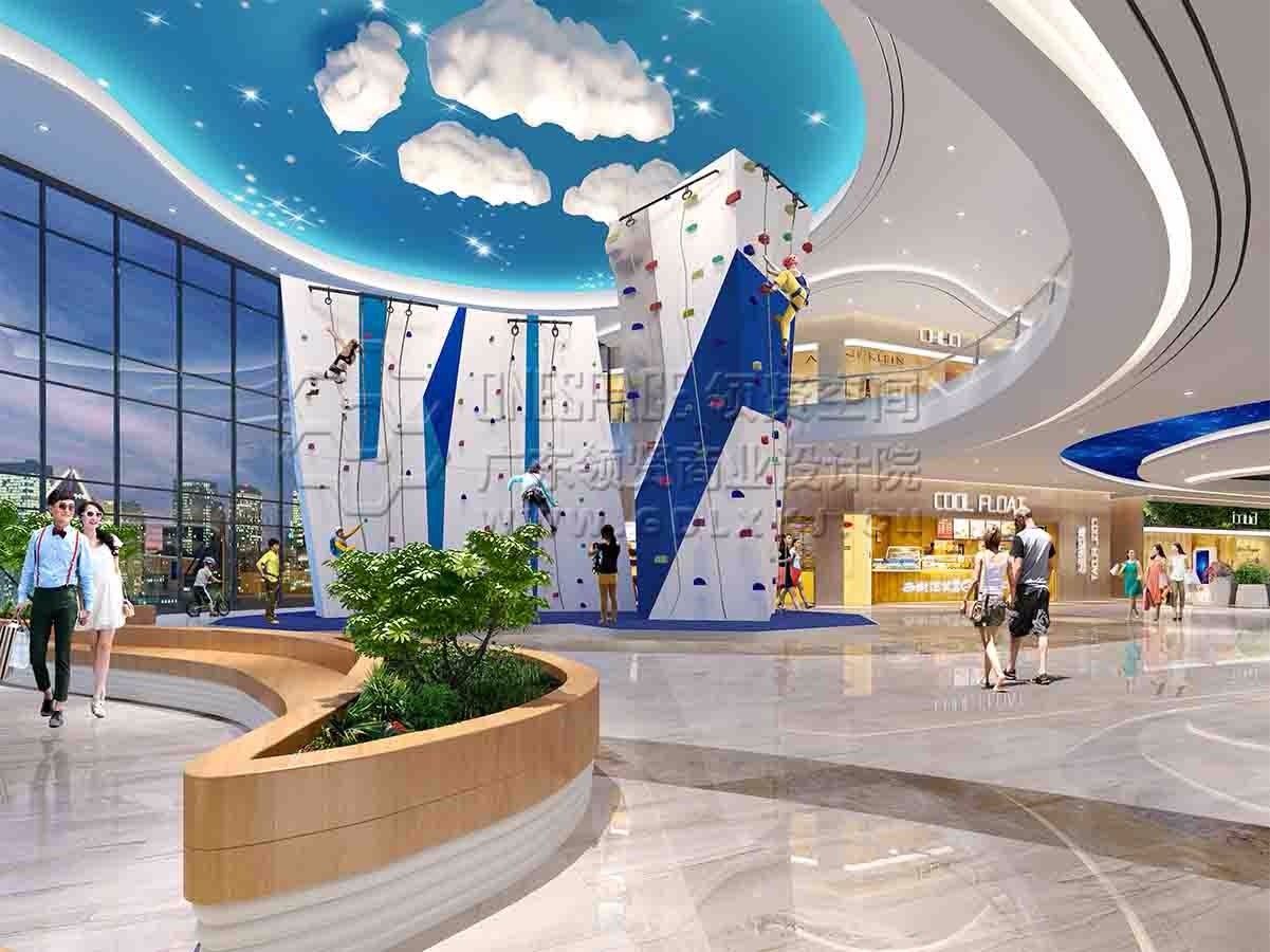 美食城设计作品:广西玉林南兴广场设计案例