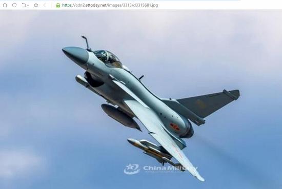 台媒:歼10B变雷达杀手 2分钟可灭台爱国者导弹
